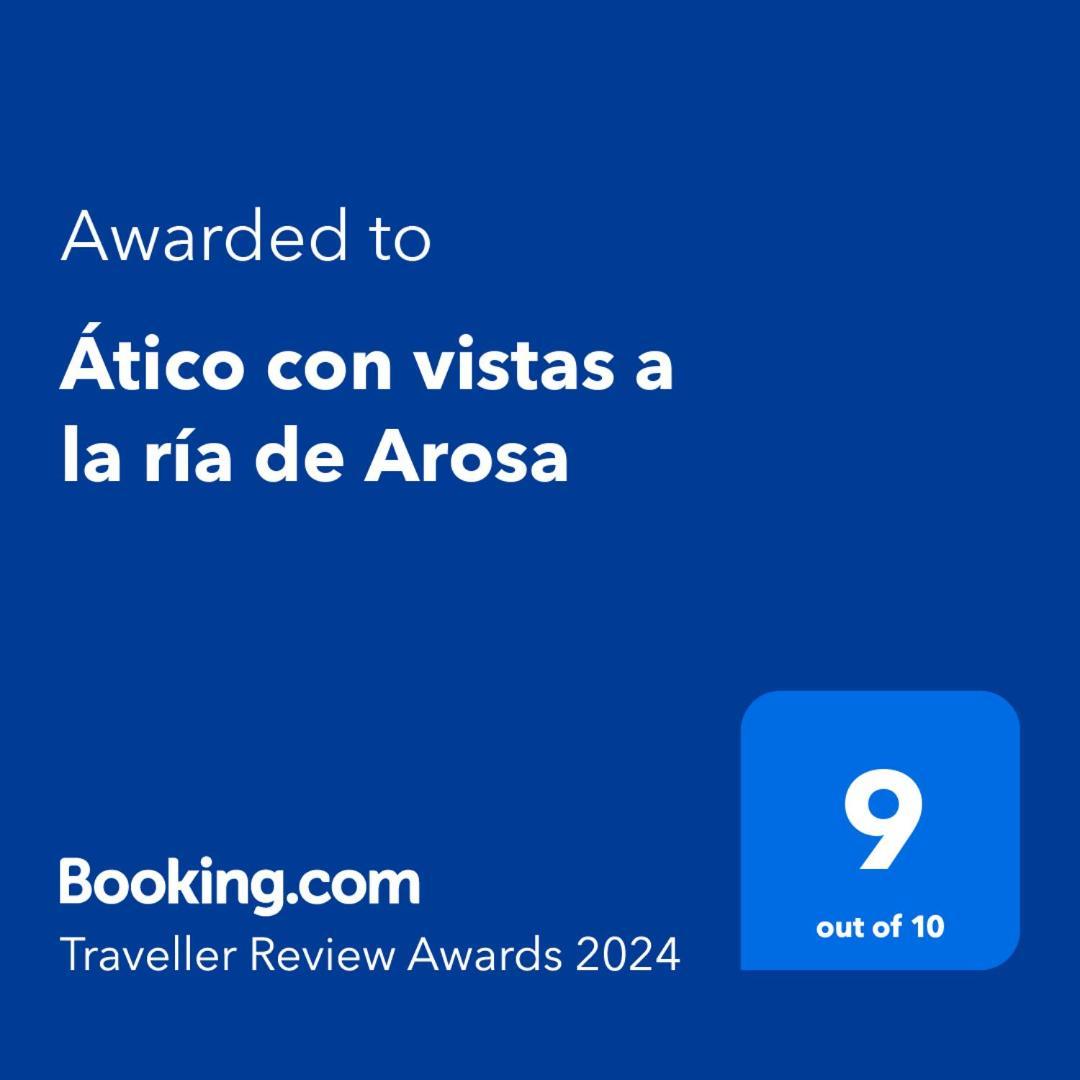 RianjoAtico Con Vistas A La Ria De Arosaアパートメント エクステリア 写真